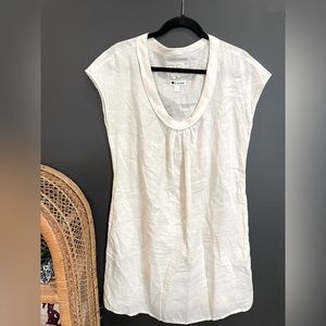 Anthropologie Malvin I LOVE LINEN casual dress. Size Large
